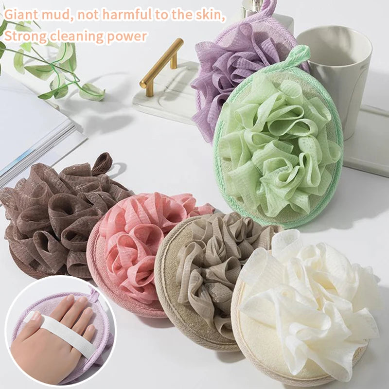 AQTOCNA Bath Scrubber Loofah Ball for Deep Cleansing