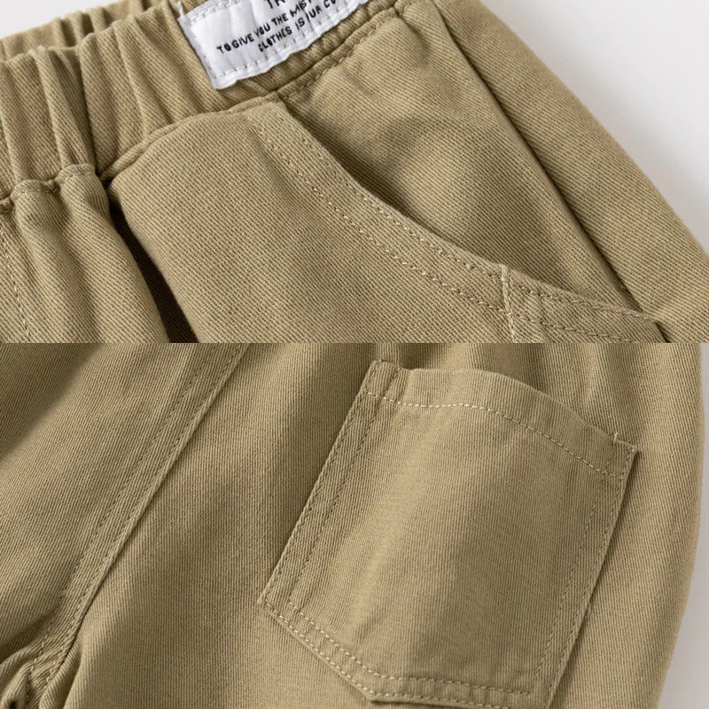 Cotton Boys Pants for Children 4-6 Years Autumn Style