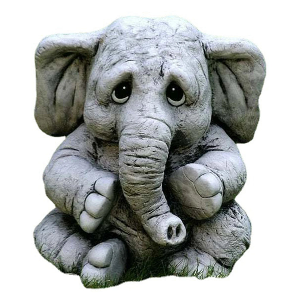 Cute Lightweight Garden Elephant Statues for Outdoor Decor