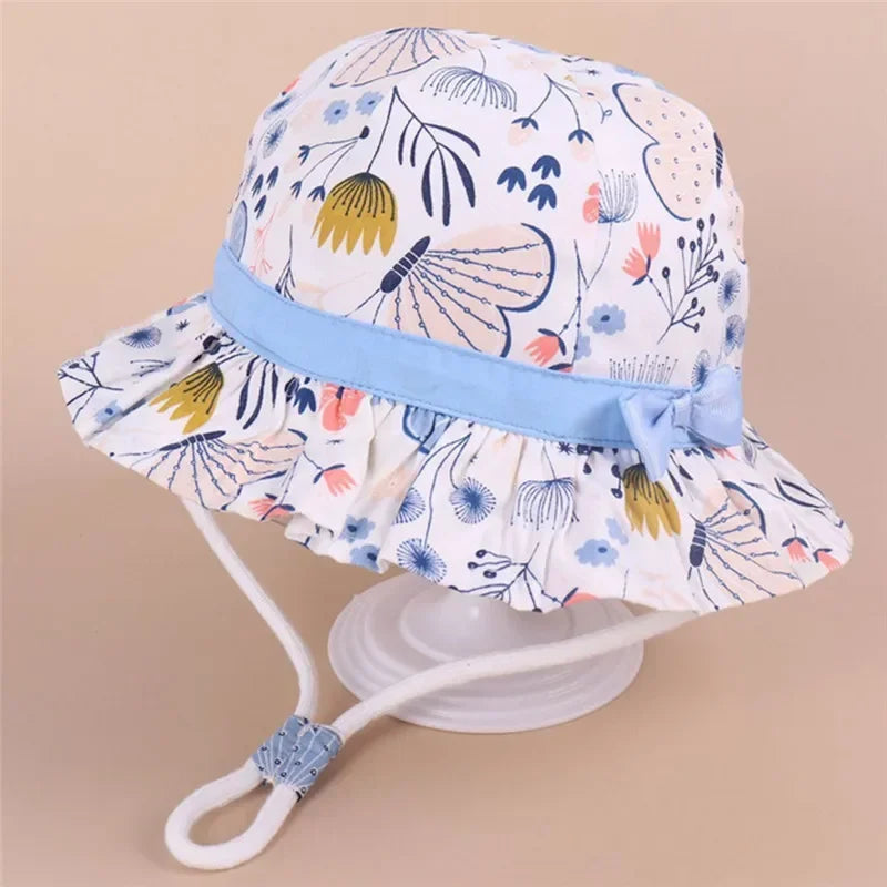 Cotton Fisherman Hat for Baby Girls and Boys 1-3 Years