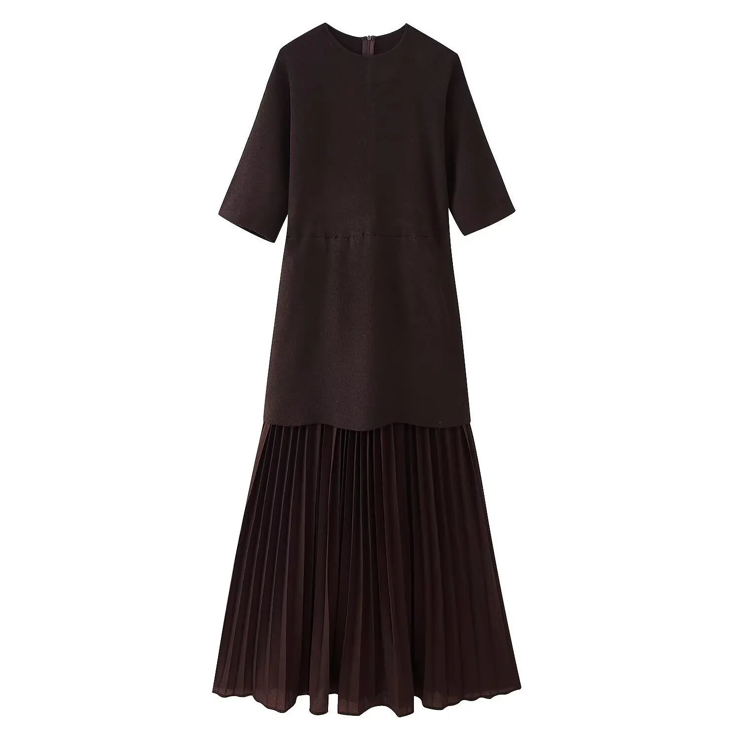 2025 Summer Knitted Patchwork Dress for Women