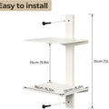 Modern Metal Bookcase for Living Room Storage by oeny