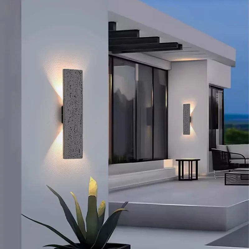 LED Aluminum Wall Sconces for Outdoor Home Lighting