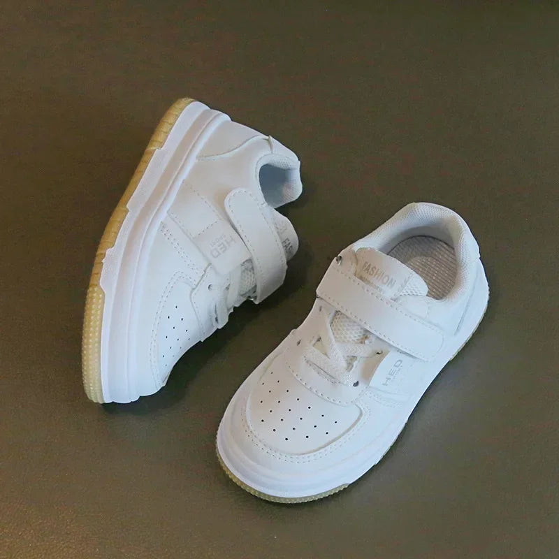 2025 All-white Platform Sneakers for Kids Casual Shoes