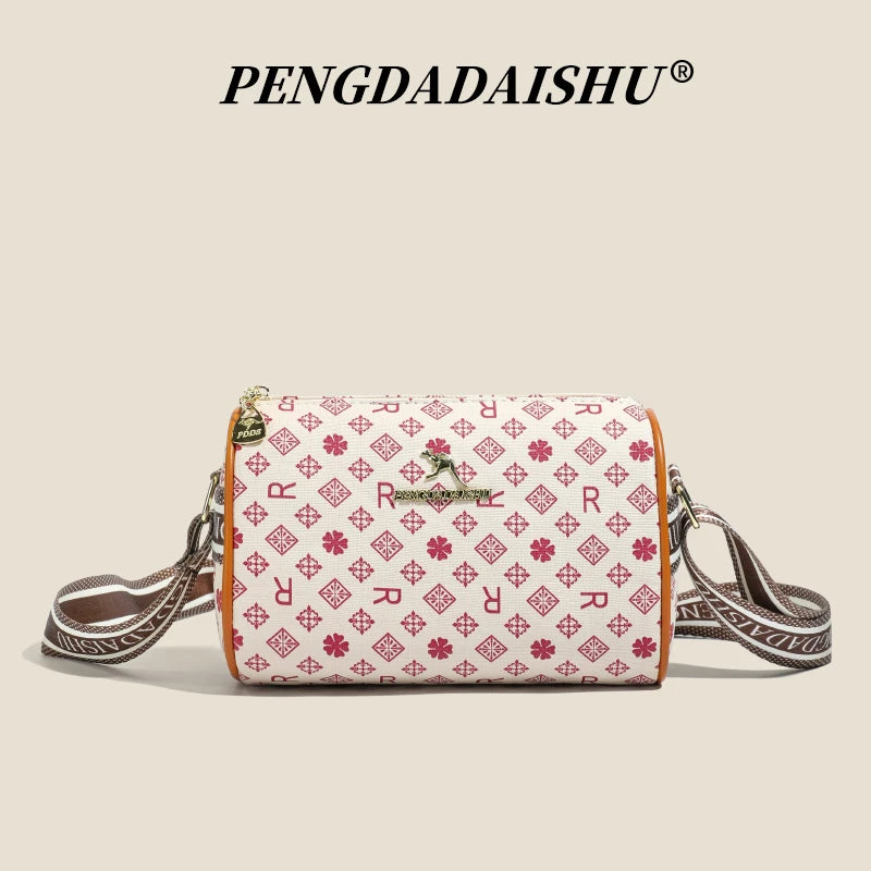 Trendy Alphabet Print Shoulder Bag for Women