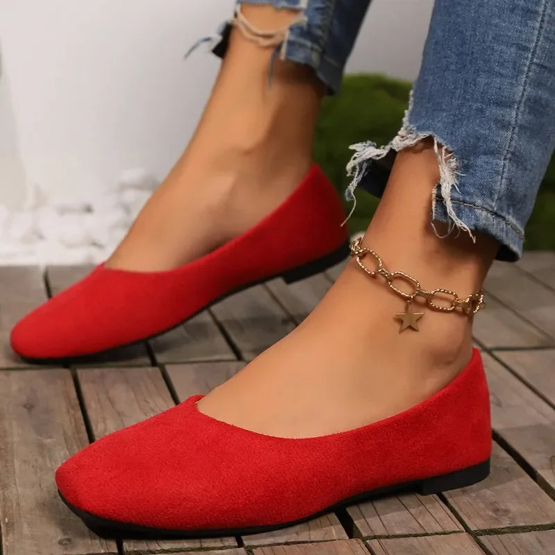 Elegant Women's Ballet Flats for Spring and Autumn