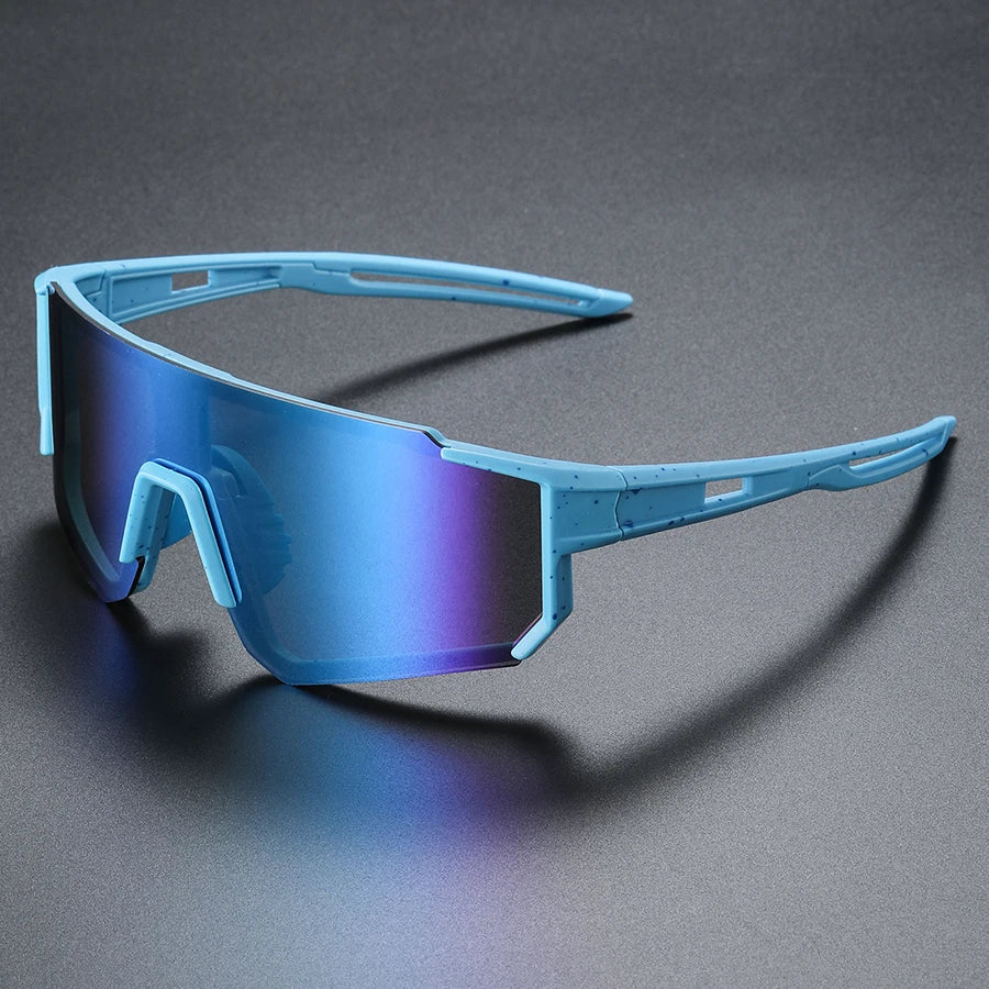 A Pair of Stylish Men's Glasses. Large Frame Glasses with a Futuristic Feel, Suitable for Men, Women, Fashion, and Photography