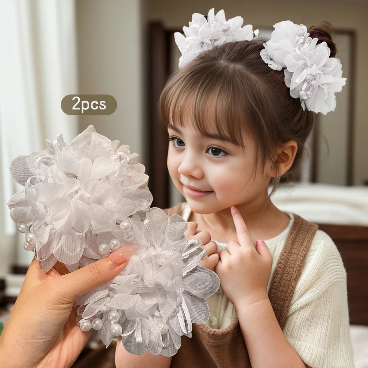 Pink Acrylic Headband Hair Accessories for Little Girls