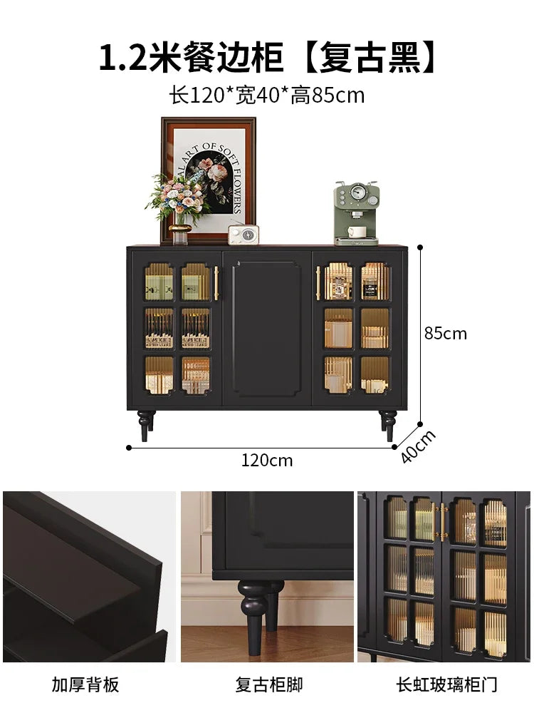 Elegant Modern Living Room Cabinets in Wood by HOUYU