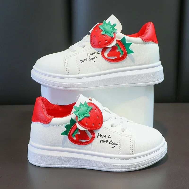 Girls Casual Sports Shoes with Soft Sole for Spring and Autumn