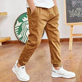 Boys Casual Cargo Pants Cotton Blend for Ages 7 to 13
