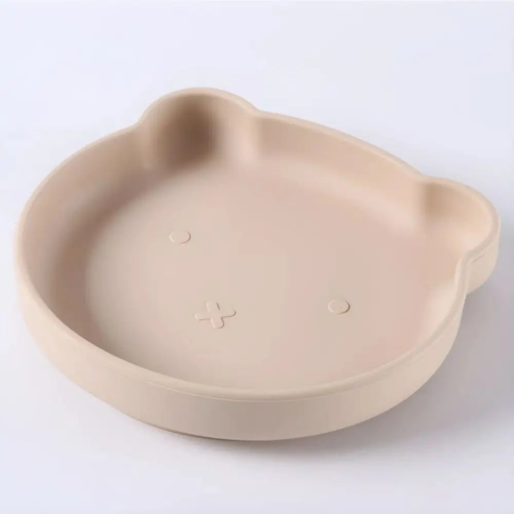 Bneseus Silicone Tableware Set for Children with Cartoon Design
