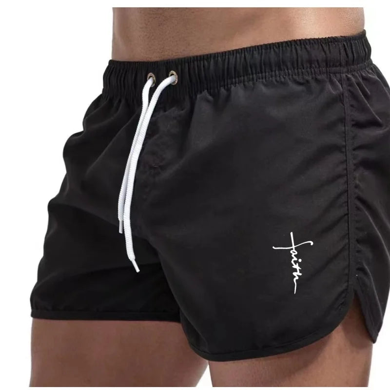 Men'S Swimming Shorts Surfing Swimwear Beach Pants Water Sports Men'S Clothing Quick Dry Comfortable Fit Summer Active Wear