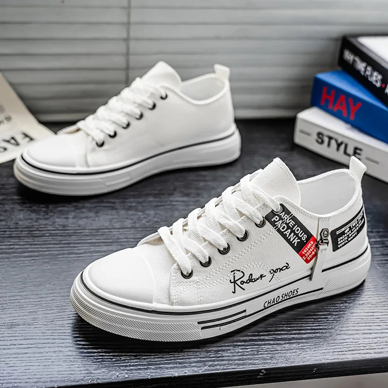 Men Sport Shoes Autumn New Breathable Me Canvas Shoe Comfortable Casual Men Shoes Light Tennis Shoe Trend Skate Shoe Man Sneaker