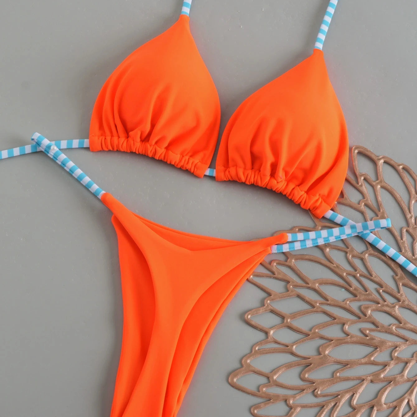 2026 Polyester Sexy Brazilian Bikini Set for Women