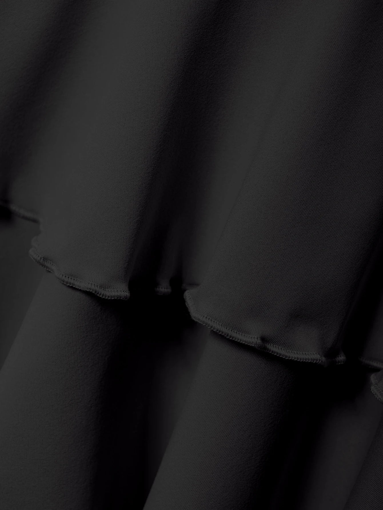 High Waist Slim Fit Elastic Waist Skirt for Women in Solid Color