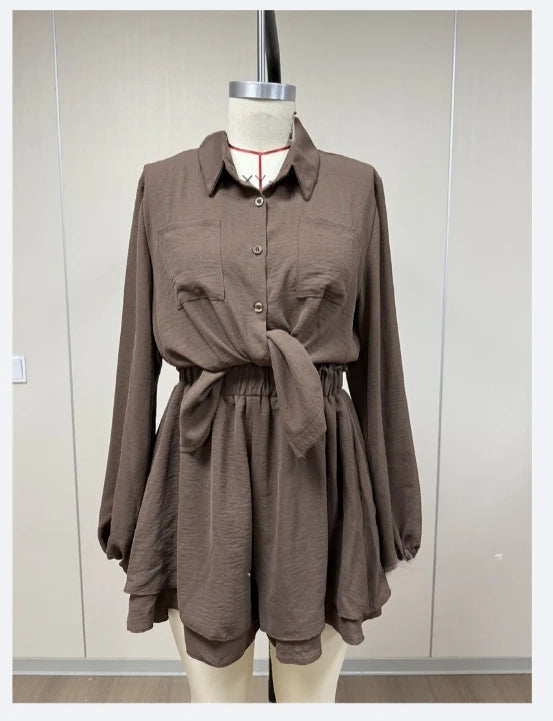 SITMCF Casual Loose Women's Summer Short Set