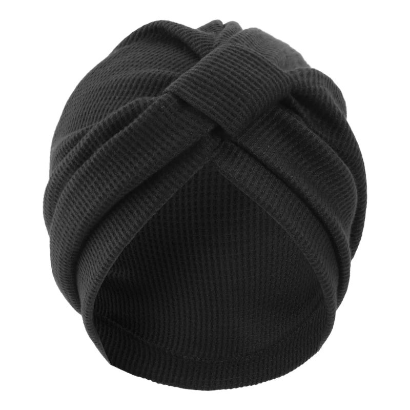 Breathable Cotton Women's Headscarf Hat for All Seasons