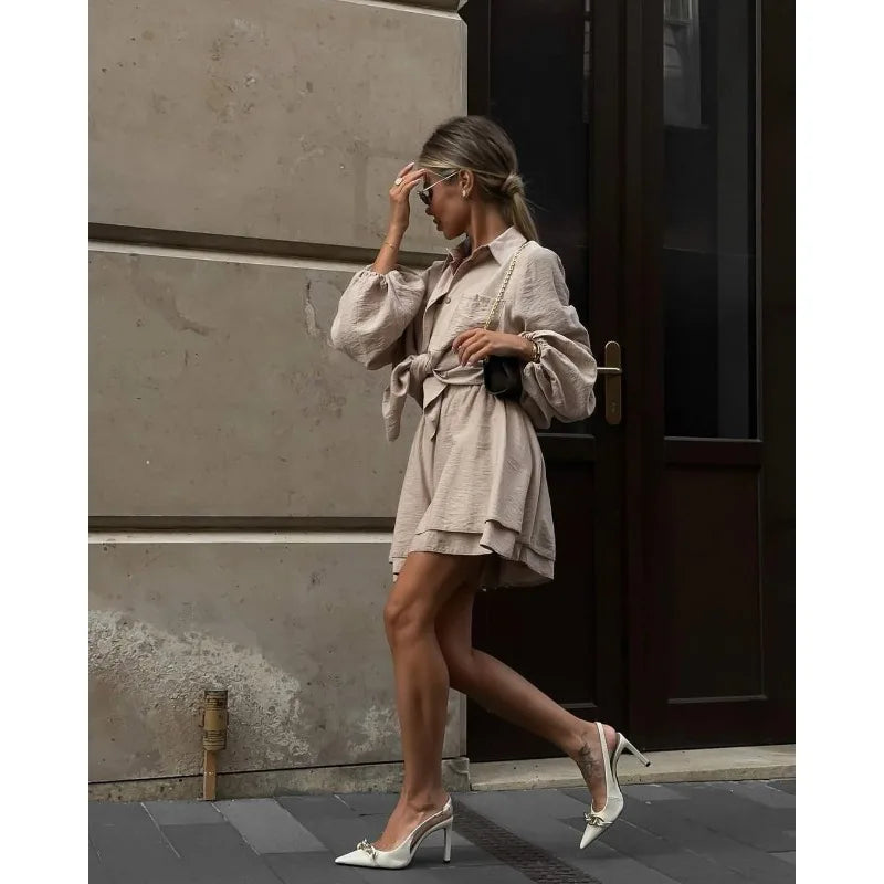 SITMCF Casual Loose Women's Summer Short Set