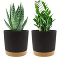Modern Plastic Plant Pot Set for Indoor and Outdoor Use