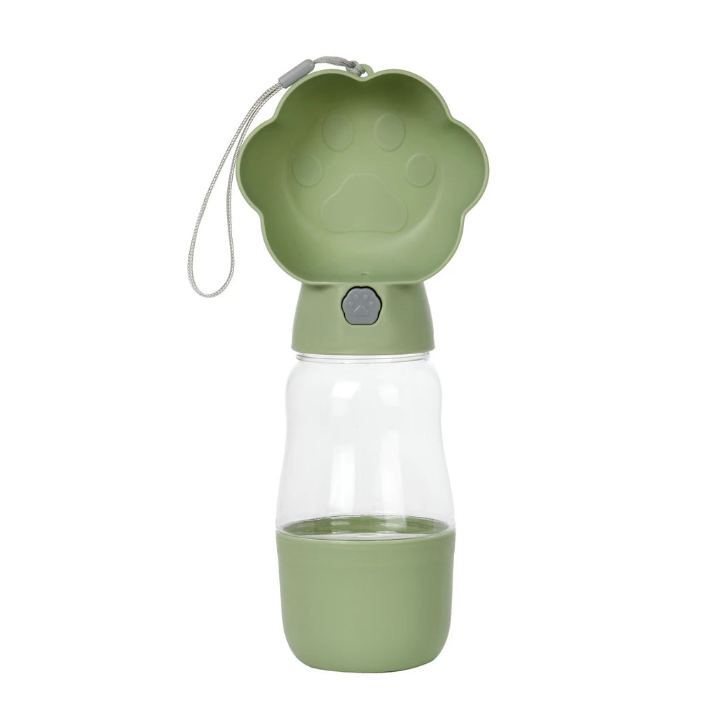 Travel-Friendly 2-in-1 Pet Water and Food Dispenser