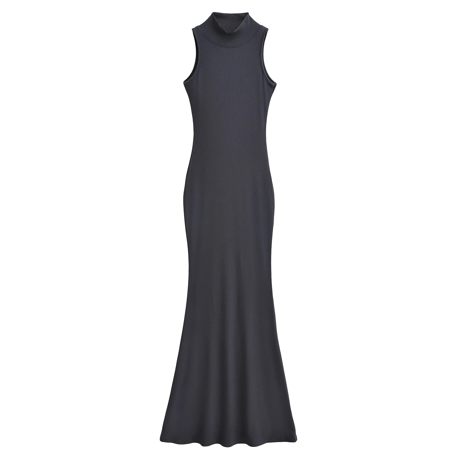 Elegant Turtleneck Knitted Bodycon Dress for Women