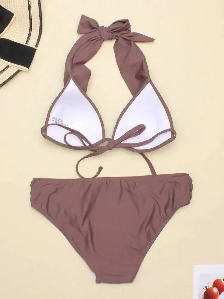 Stylish Women's Push Up Bikini Set for Summer Beach Wear