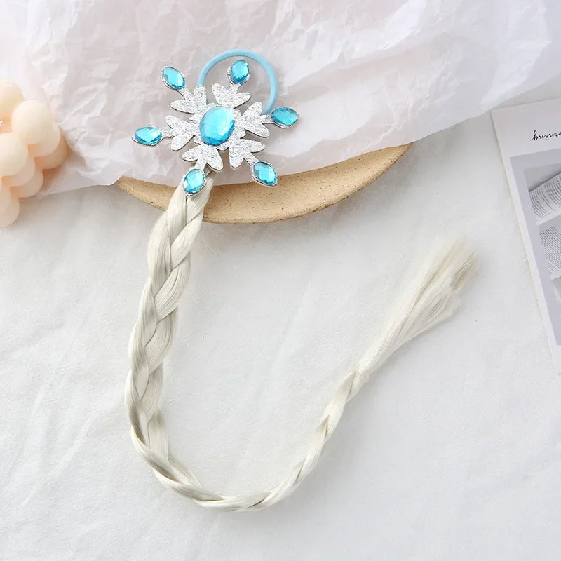 Girls Colorful Sequin Hair Scrunchies for Fashionable Ponytails
