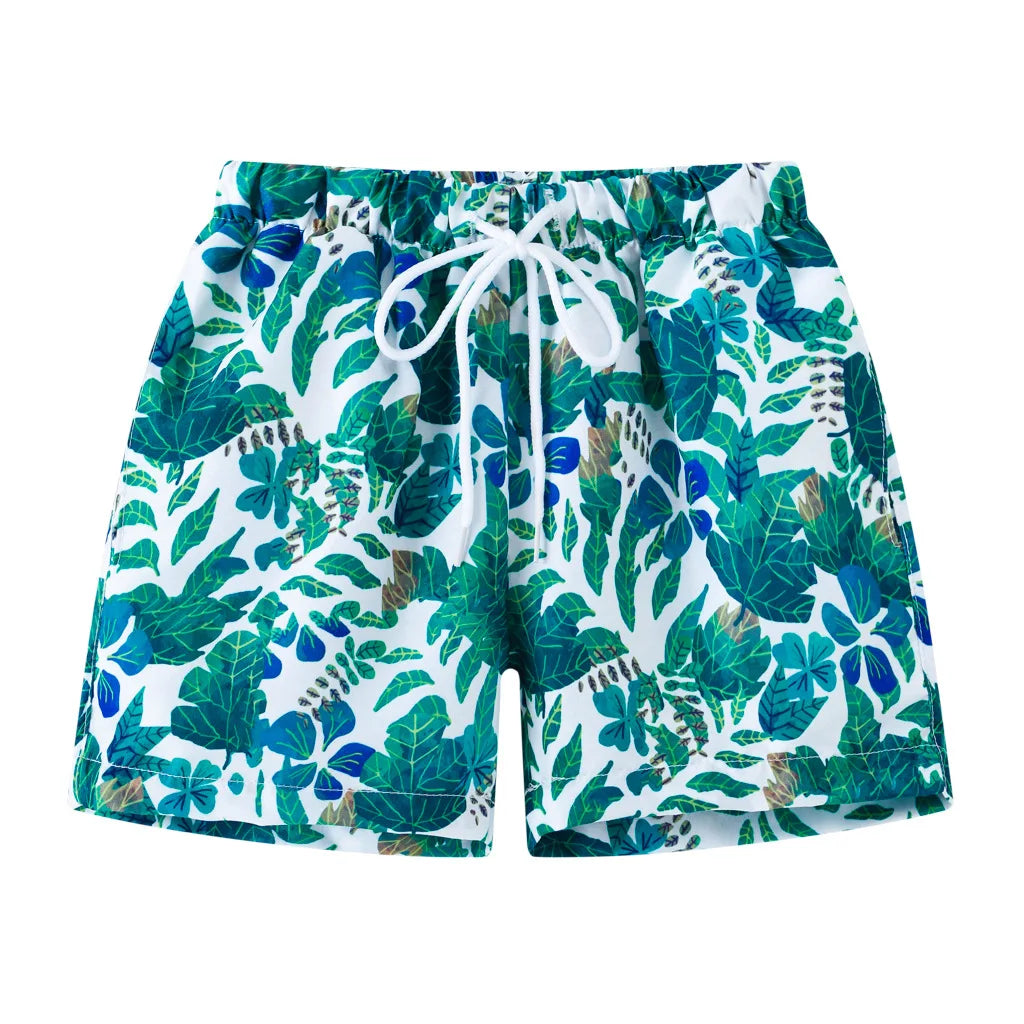2026 Summer Boys Cartoon Swimming Trunks Beach Shorts