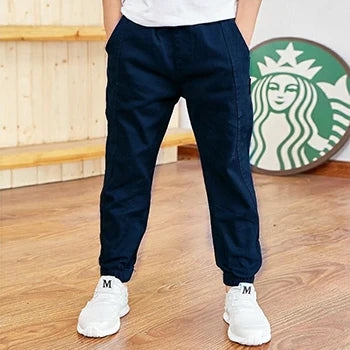 Boys Casual Cargo Pants Cotton Blend for Ages 7 to 13