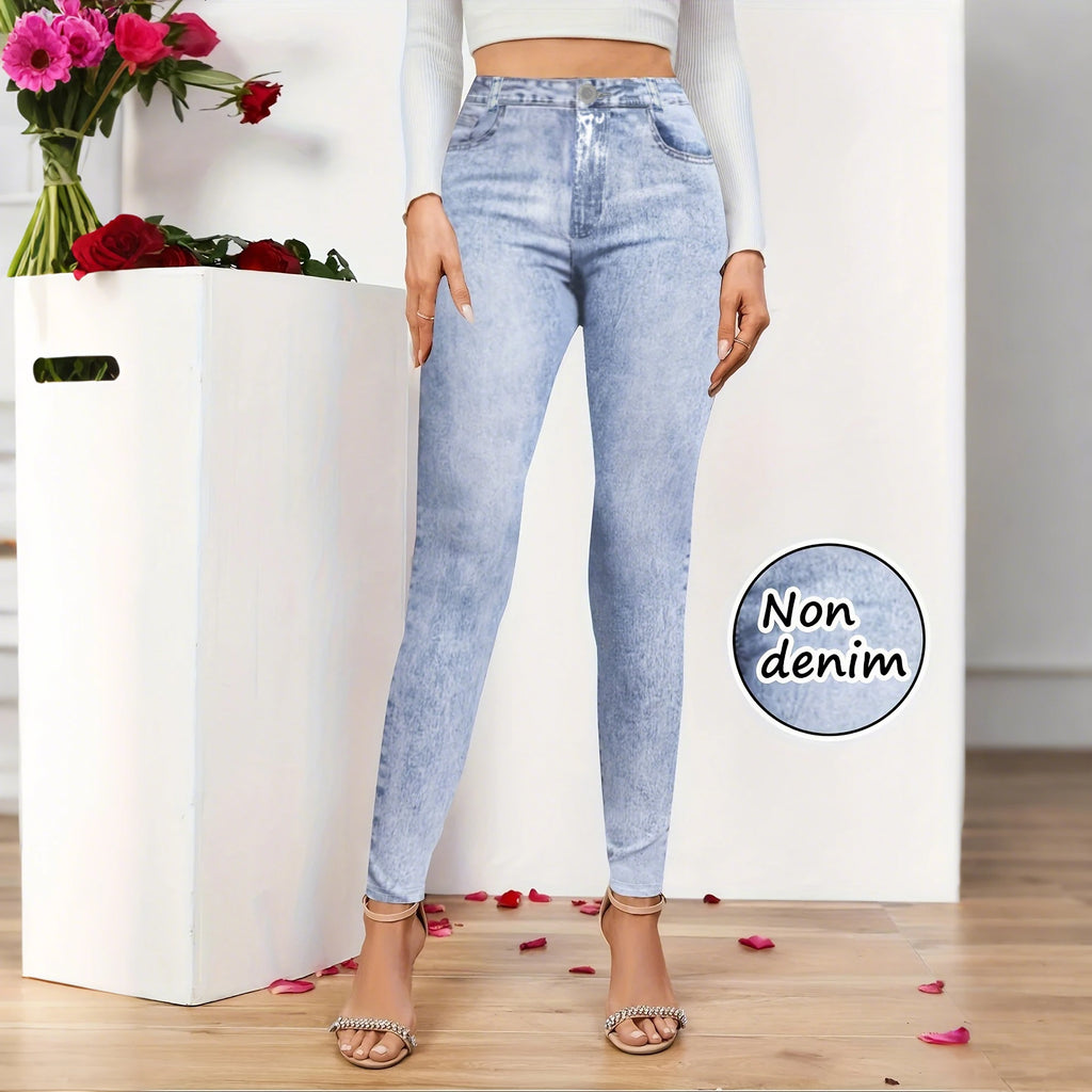 Women's High Waist Yoga Pants with Hip Lifting Design