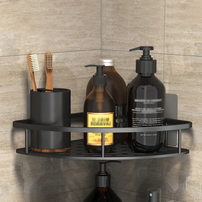 Wall Mount Corner Shelf Organizer for Bathroom Accessories
