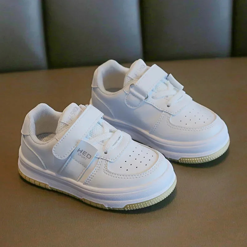 2025 All-white Platform Sneakers for Kids Casual Shoes