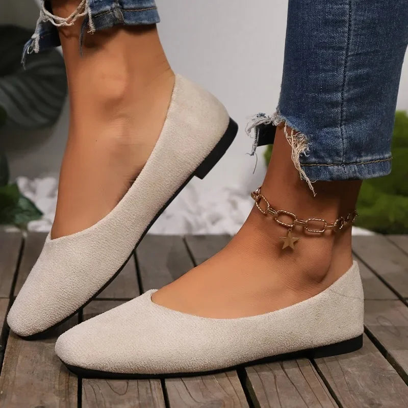 Elegant Women's Ballet Flats for Spring and Autumn