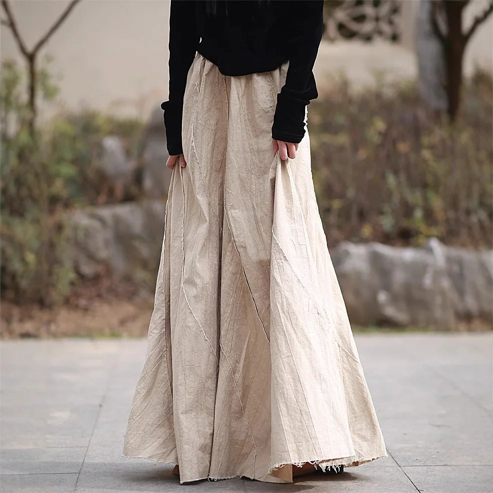 A Line Ankle Length Skirt for Women by MALEY LifeStyle