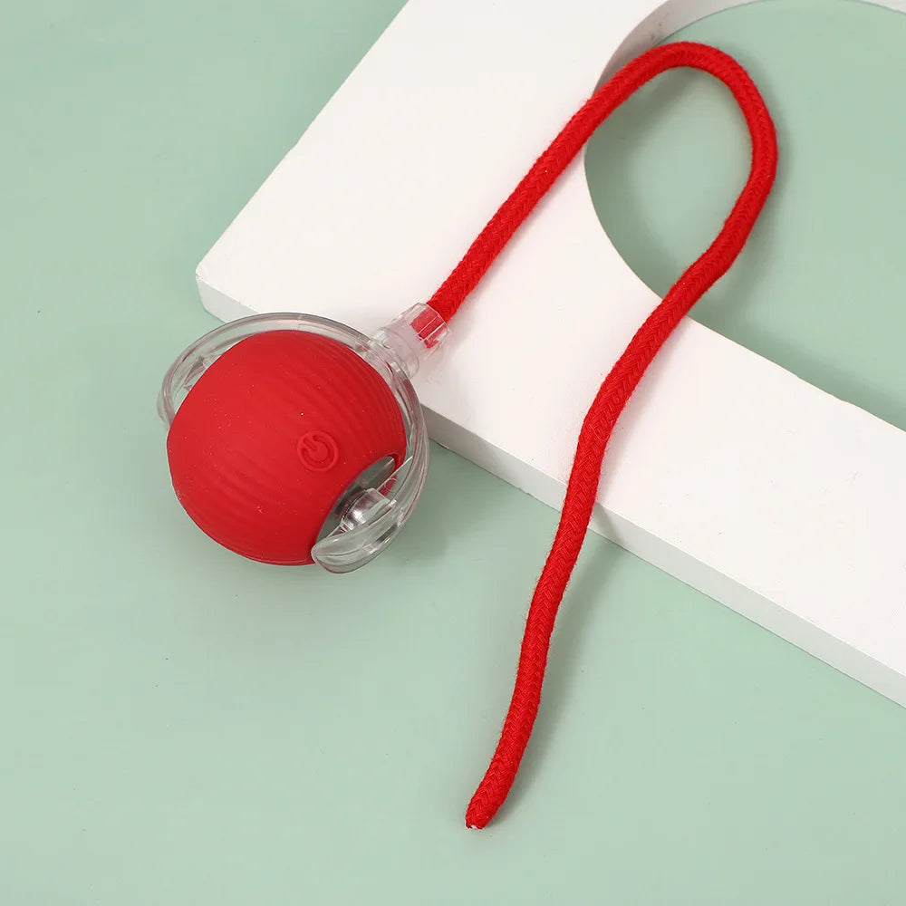 Smart Rolling Ball Cat Toy for Interactive Play and Boredom Relief