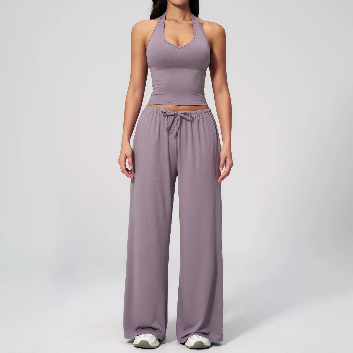 BIANHUI Women's Quick-Dry Yoga Set with Beauty Back Strap
