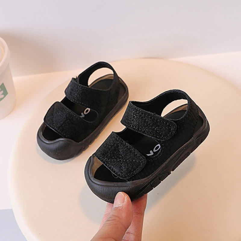 Soft Soled Girls' Sandals for Kids Anti Slip Beach Shoes