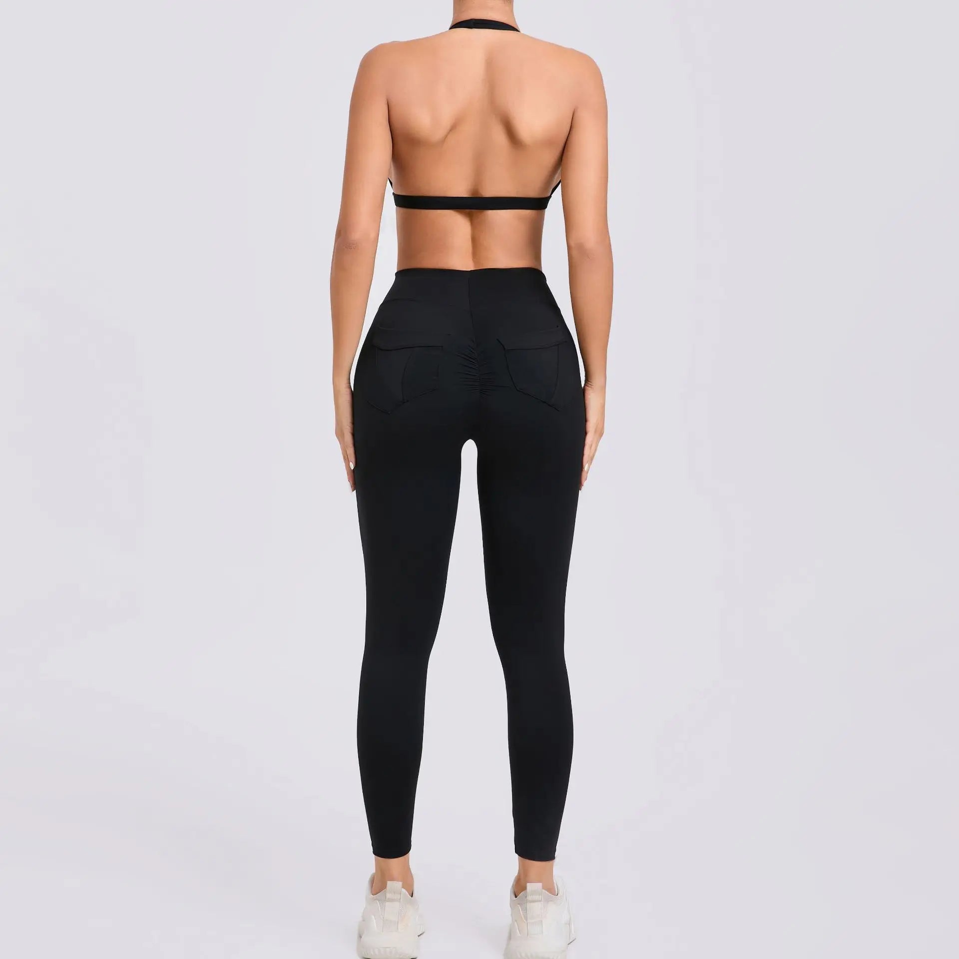 Quick Dry Seamless Sports Bra and Leggings for Women