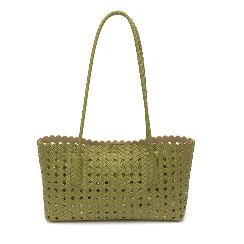 DikizFly Women's PU Leather Shoulder Bag for All Seasons