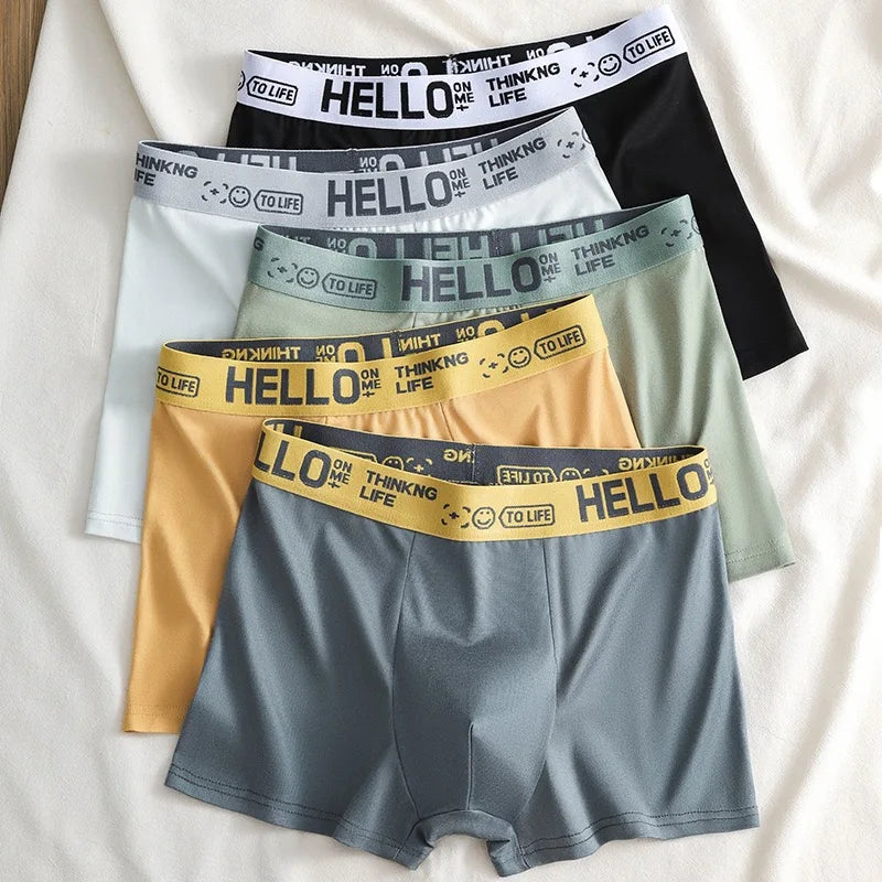 Men's Breathable Polyester Sports Briefs in Large Size