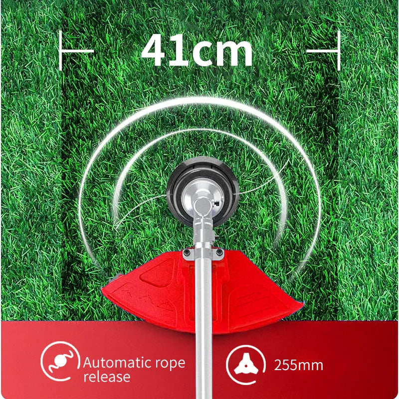 36V Cordless Electric Brush Cutter for Lawn Care