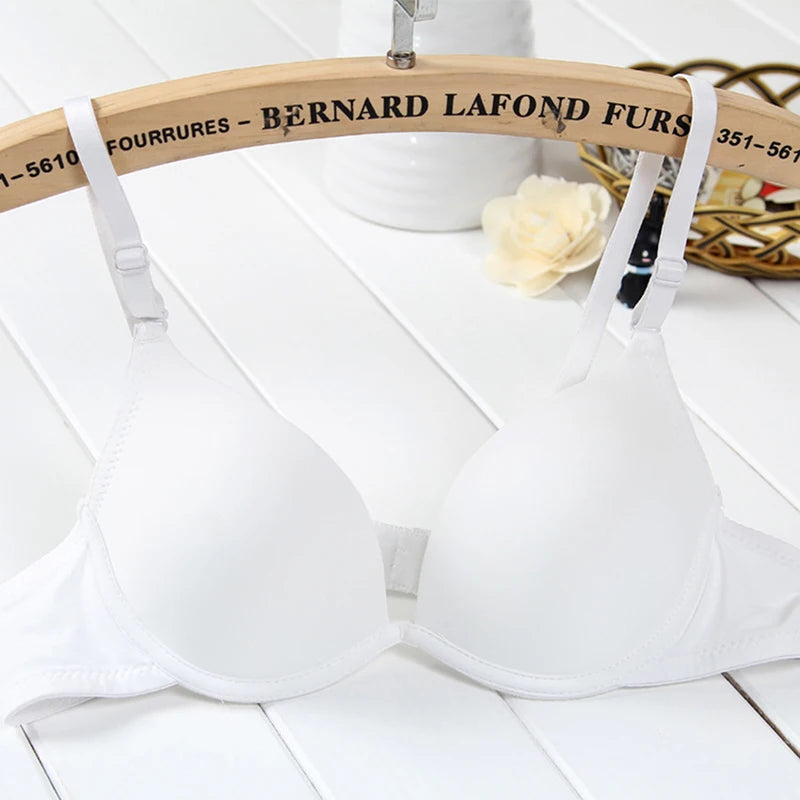 Breathable Cotton Bra for Women with Underwire Support