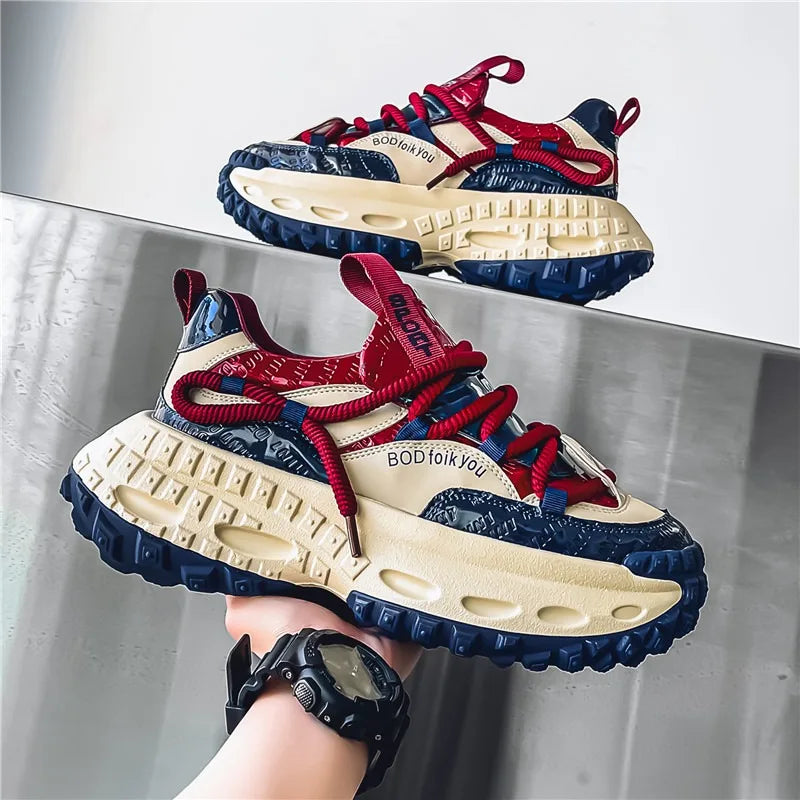 Men's Breathable Casual Sneakers with Anti Slip Design