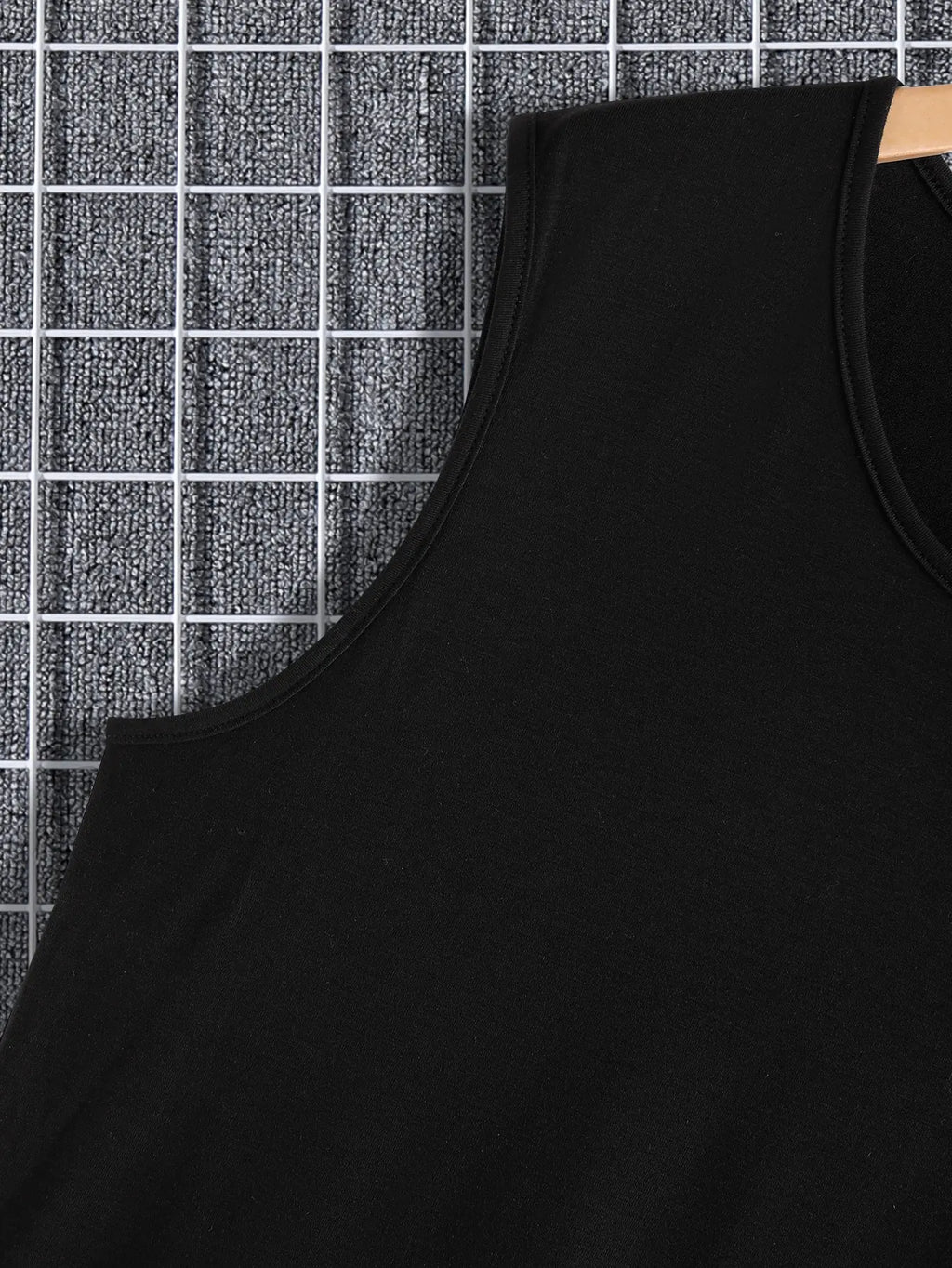 Men's Summer Retro Print Tank Top for Casual Streetwear