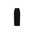 Elegant Black Gray Long Skirt for Women by Qarkash