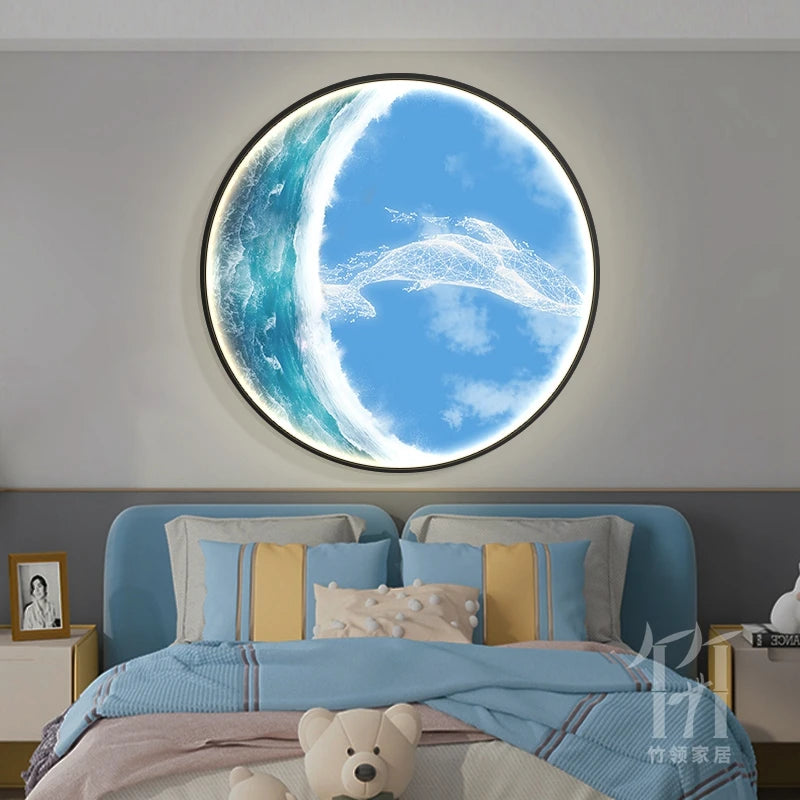 Modern Crystal Wall Lamp for Bedroom and Dining Room