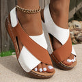 Elegant Women's Wedge Sandals for Summer Outdoor Activities