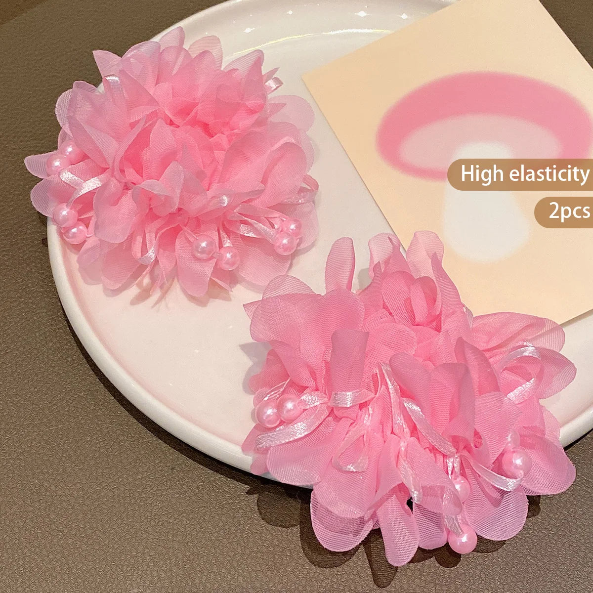 Pink Acrylic Headband Hair Accessories for Little Girls