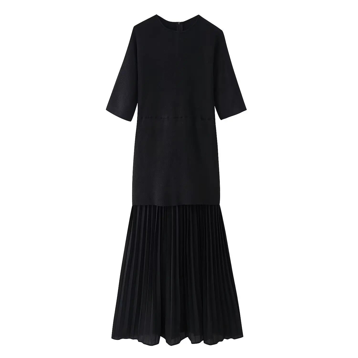 2025 Summer Knitted Patchwork Dress for Women
